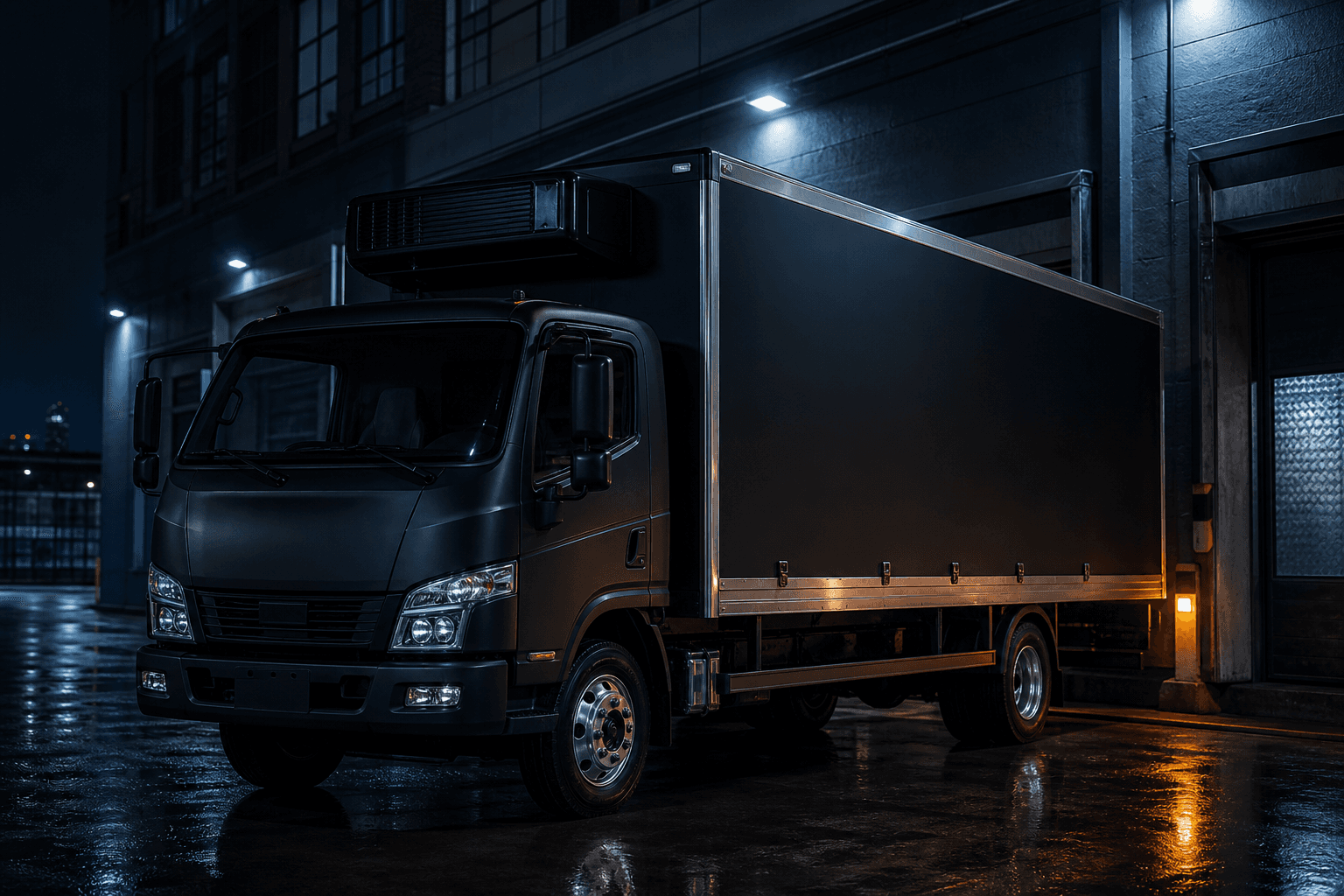 Cold-Chain Provisioning Truck